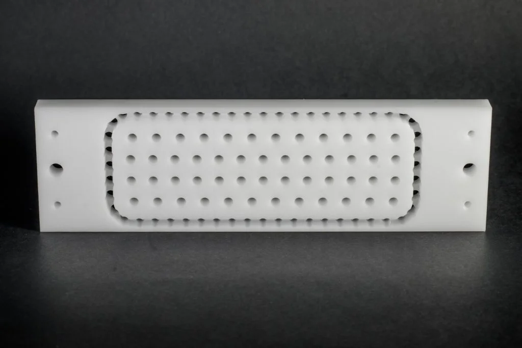 Сетка отверстий.